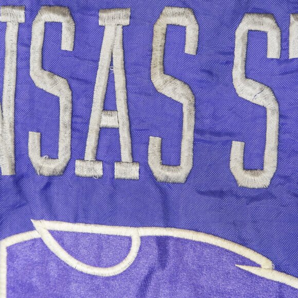 Vintage 90s Logo Athletic Kansas State Wildcats Pullover Windbreaker - Picture 3 of 8